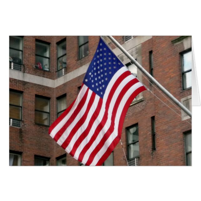 patriotische Flagge (Vorderseite (Horizontal))
