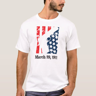 Patriotische Flagge 1911 T-Shirt
