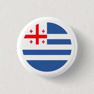 Patriotische Flagge Adschariens Button