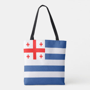 Patriotische Flagge Adschariens Tasche