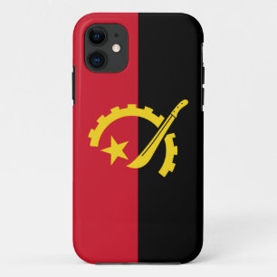 Patriotische Flagge Angolas Case-Mate iPhone Hülle