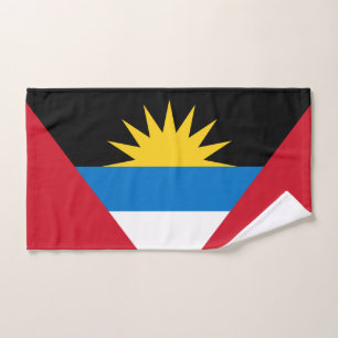 Patriotische Flagge Antigua und Barbuda Handtuch