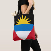 Patriotische Flagge Antigua und Barbuda Tasche (Von Nahem)