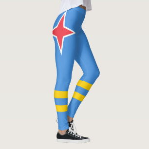 Patriotische Flagge Arubas Leggings