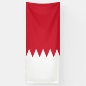 Patriotische Flagge Bahrains Banner (Vertikal)