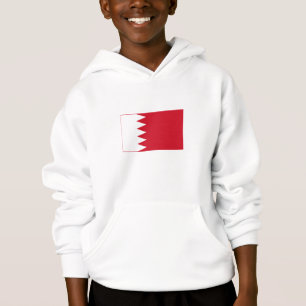 Patriotische Flagge Bahrains Hoodie