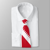 Patriotische Flagge Bahrains Krawatte (Gebunden)