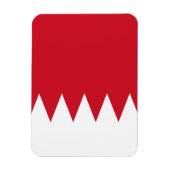 Patriotische Flagge Bahrains Magnet (Vertikal)