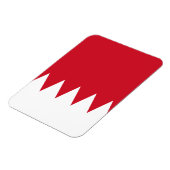 Patriotische Flagge Bahrains Magnet (Linke Seite)