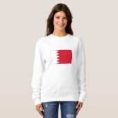 Patriotische Flagge Bahrains Sweatshirt (Vorne ganz)