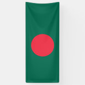 Patriotische Flagge Bangladeschs Banner (Vertikal)