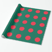 Patriotische Flagge Bangladeschs Geschenkpapier (Ungerollt)