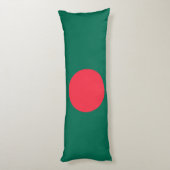 Patriotische Flagge Bangladeschs Seitenschläferkissen (Rückseite (Vertikal))