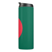 Patriotische Flagge Bangladeschs Thermosbecher (Nach rechts gedreht)