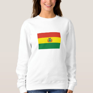 Patriotische Flagge Boliviens Sweatshirt