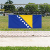 Patriotische Flagge Bosnien-Herzegowina Banner (Insitu)