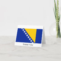 Patriotische Flagge Bosnien-Herzegowina