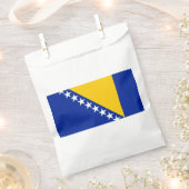 Patriotische Flagge Bosnien-Herzegowina Geschenktütchen (Ausgeschnitten)