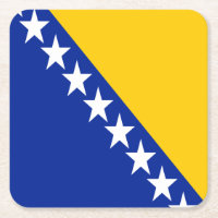 Patriotische Flagge Bosnien-Herzegowina