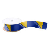 Patriotische Flagge Bosnien-Herzegowina Satinband (Spule)