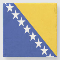 Patriotische Flagge Bosnien-Herzegowina
