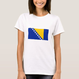 Patriotische Flagge Bosnien-Herzegowina T-Shirt