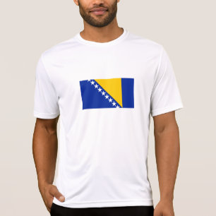 Patriotische Flagge Bosnien-Herzegowina T-Shirt