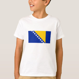 Patriotische Flagge Bosnien-Herzegowina T-Shirt