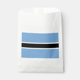 Patriotische Flagge Botswanas Geschenktütchen