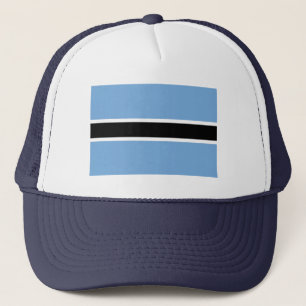 Patriotische Flagge Botswanas Truckerkappe