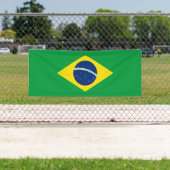 Patriotische Flagge Brasilien Banner (Insitu)