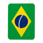 Patriotische Flagge Brasilien Magnet (Vertikal)