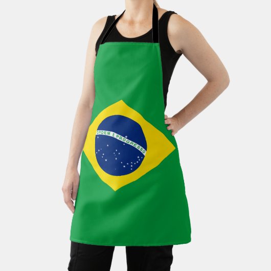 Patriotische Flagge Brasilien Schürze (InSitu)