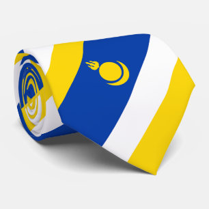 Patriotische Flagge Burjatiens Krawatte