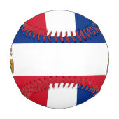 Patriotische Flagge Costa Ricas Baseball (Rückseite)