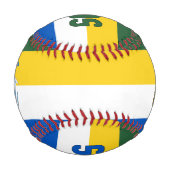 Patriotische Flagge der Salomonen Baseball (Rückseite)