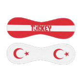 Patriotische Flagge der Türkei Baseball (Paneele)