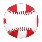 Patriotische Flagge der Türkei Baseball (Rückseite)