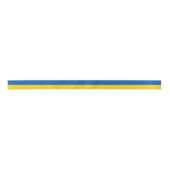 Patriotische Flagge der Ukraine Satinband (Vorderseite)