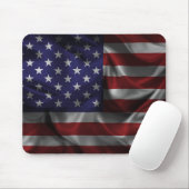 Patriotische Flagge der USA Mousepad (Mit Mouse)