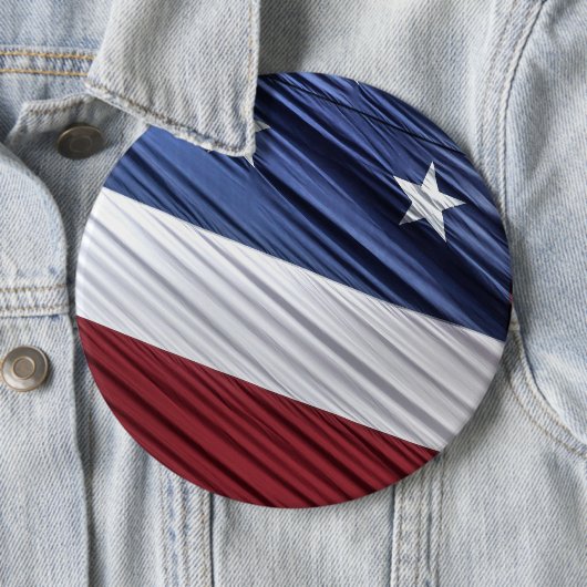 Patriotische Flagge der USA, rot, weiß und blau Button (Beispiel)