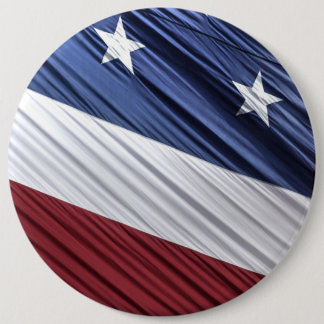 Patriotische Flagge der USA, rot, weiß und blau Button