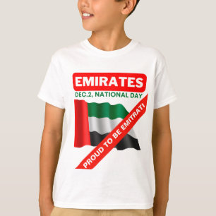 Patriotische Flagge der Vereinigten Arabischen Emi T-Shirt
