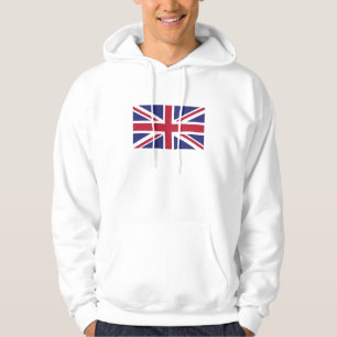 Patriotische Flagge des Vereinigten Königreichs Hoodie
