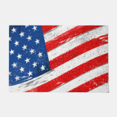 Patriotische Flagge Doormat Fußmatte (Vorderseite)