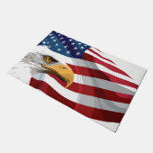 Patriotische Flagge Doormat Fußmatte (Schrägansicht)