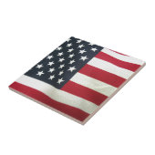 Patriotische Flagge Fliese (Seite)