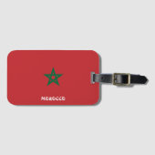 Patriotische Flagge Gepäckanhänger (Vorderseite (Horizontal))