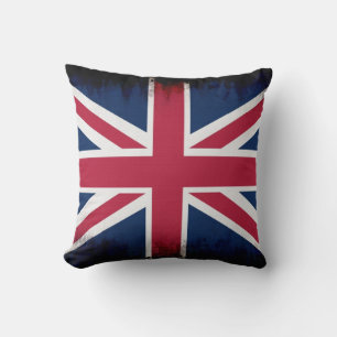 Patriotische Flagge Großbritanniens, Union Jack, U Kissen