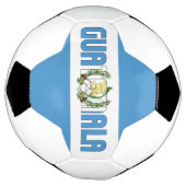 Patriotische Flagge Guatemalas Fußball (Gedreht)